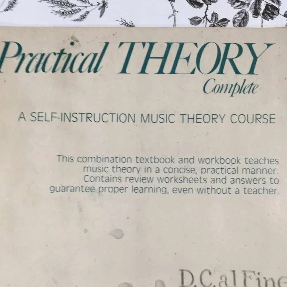𝅺PRACTICAL Theory Complete By Sandy Feldstein Spiral Booklet 1998